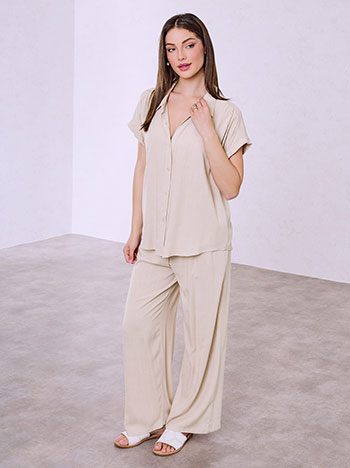 Σετ με πουκάμισο και παντελόνα με βισκόζη SQ9844.0182+1