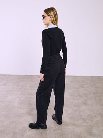 Παντελόνι barrel με denim όψη SQ9844.1333+1 φωτογραφία