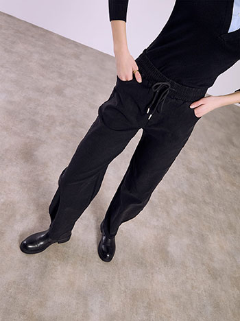 Παντελόνι barrel με denim όψη SQ9844.1333+1 φωτογραφία