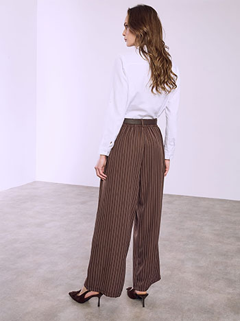 Παντελόνι ριγέ με αποσπώμενη ζώνη SQ9844.1651+2 φωτογραφία