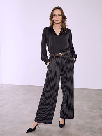 Παντελόνι ριγέ με αποσπώμενη ζώνη SQ9844.1651+1 φωτογραφία