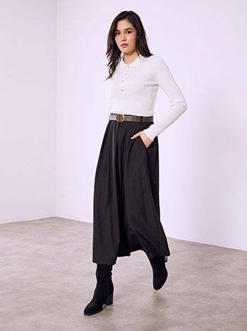 Φούστα μάξι με πιέτες SQ9844.2203+1 φωτογραφία