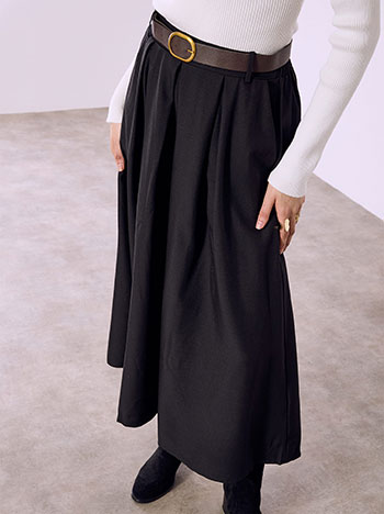 Φούστα μάξι με πιέτες SQ9844.2203+1 φωτογραφία