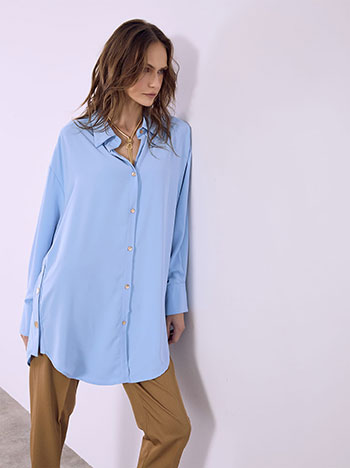 Πουκαμίσα με κουμπιά στο πλάι SQ9844.3927+2