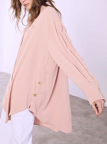 Πουκαμίσα με κουμπιά στο πλάι SQ9844.3927+4