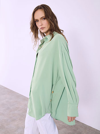 Πουκαμίσα με κουμπιά στο πλάι SQ9844.3927+5