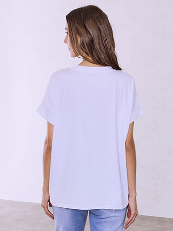 T-shirt με στάμπα κοκτέιλ SQ9844.4009+1