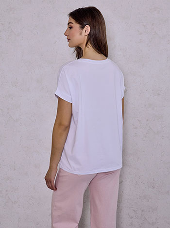 T-shirt με στάμπα παπαγάλο SQ9844.4013+1