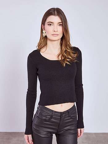 Μπλούζα ριπ με βισκόζη SQ9844.4069+1