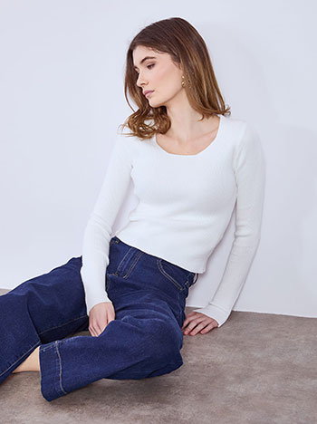 Μπλούζα ριπ με βισκόζη SQ9844.4069+3