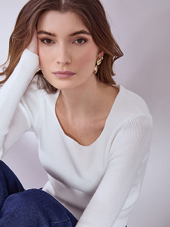 Μπλούζα ριπ με βισκόζη SQ9844.4069+3 φωτογραφία