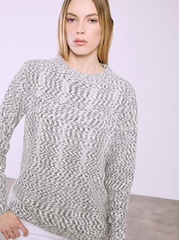 Πουλόβερ μελανζέ SQ9844.4872+2