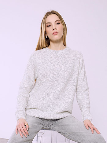 Πουλόβερ μελανζέ SQ9844.4872+3