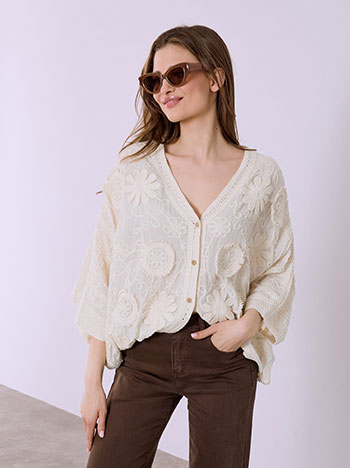 Ζακέτα βαμβακερή SQ9844.5055+2