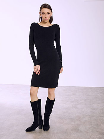 Φόρεμα μίνι ριπ μονόχρωμο SQ9844.8012+1 φωτογραφία