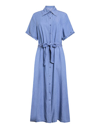 Σεμιζιέ φόρεμα με denim όψη SQ9844.8138+3 φωτογραφία