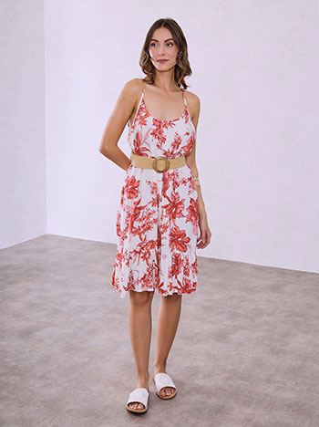 Φόρεμα με βολάν στο τελείωμα SQ9844.8139+1