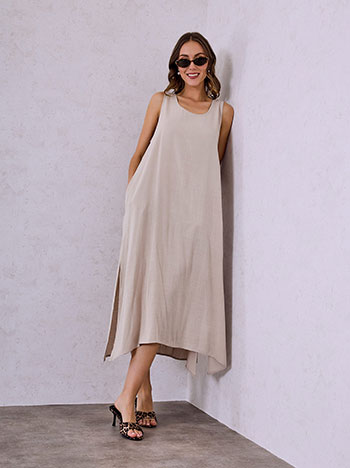 Φόρεμα ασύμμετρο μίντι SQ9844.8302+3