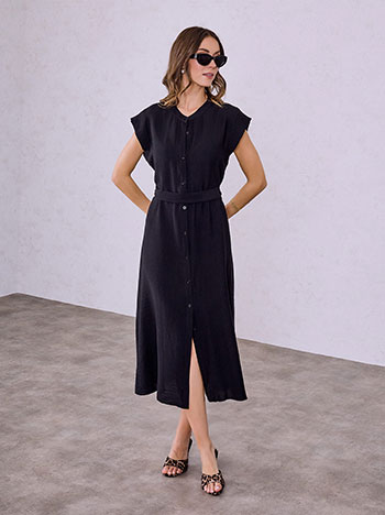 Σεμιζιέ φόρεμα με βισκόζη SQ9844.8816+1