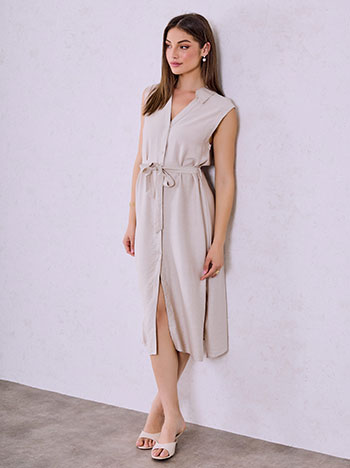 Σεμιζιέ φόρεμα με βισκόζη SQ9844.8823+3