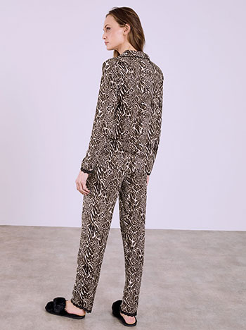 Σετ πιτζάμας με animal print SQ9858.0333+2 φωτογραφία