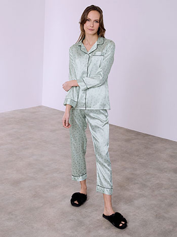 Σετ πιτζάμας με λαστιχάκι μαλλιών SQ9858.0867+3