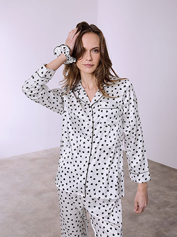 Σετ πιτζάμας με λαστιχάκι μαλλιών SQ9858.0867+1