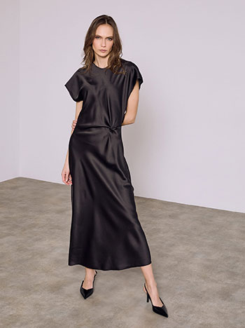 Φόρεμα μάξι σατέν SQ9864.8517+1