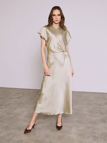 Φόρεμα μάξι σατέν SQ9864.8517+3