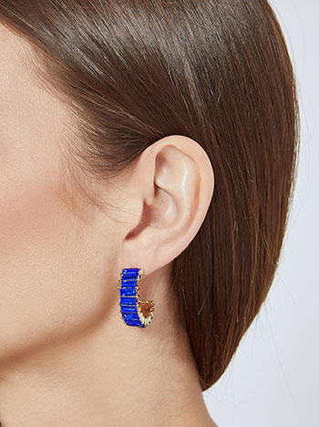 Σκουλαρίκια με πέτρες strass WR1018.A303+9