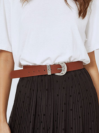 Celestino Ζώνη με ανάγλυφη αγκράφα WR1018.A518+1