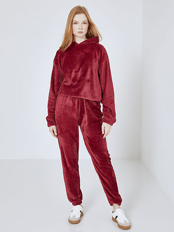 Σετ φόρμας fleece με κουκούλα WR1019.0111+6 φωτογραφία