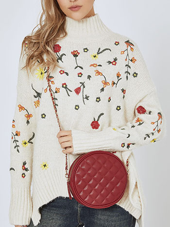 Τσάντα στρογγυλή δερματίνης WR1019.A709+5