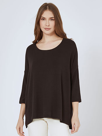 Μπλούζα πλεκτή με απαλή υφή WR6046.4001+4