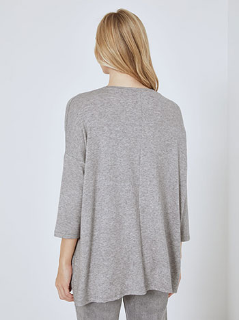 Μπλούζα πλεκτή με απαλή υφή WR6046.4001+1 φωτογραφία