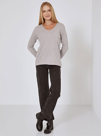 Πουλόβερ με αφινίριστες λεπτομέρειες WR7612.4320+2 φωτογραφία