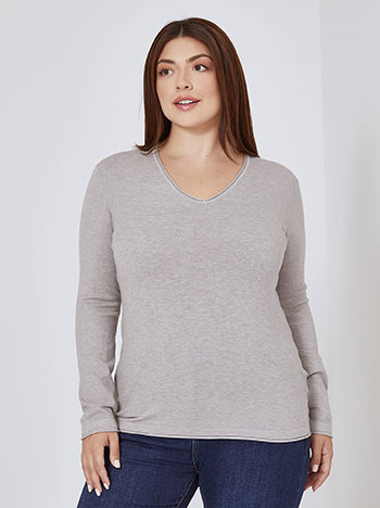 Πουλόβερ με αφινίριστες λεπτομέρειες WR7612.4320+2 φωτογραφία