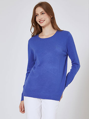 Πουλόβερ με στρογγυλή λαιμόκοψη WR7612.4379+14