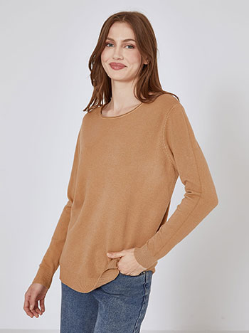 Πουλόβερ με στρογγυλή λαιμόκοψη WR7612.4379+7