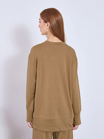 Μπλούζα ασύμμετρη με απαλή υφή WT0028.4929+3 φωτογραφία