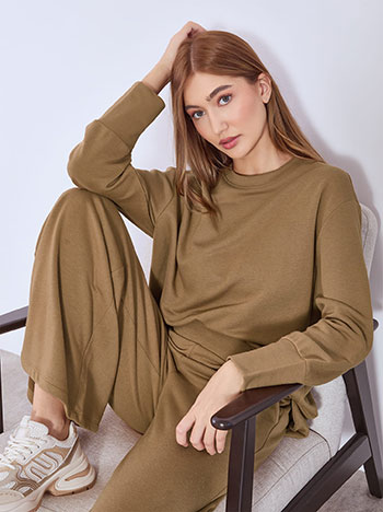 Celestino Μπλούζα ασύμμετρη με απαλή υφή WT0028.4929+3