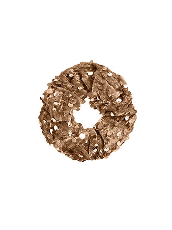 Λαστιχάκι μαλλιών βελούδινο με παγιέτες WT1018.A050+3 φωτογραφία