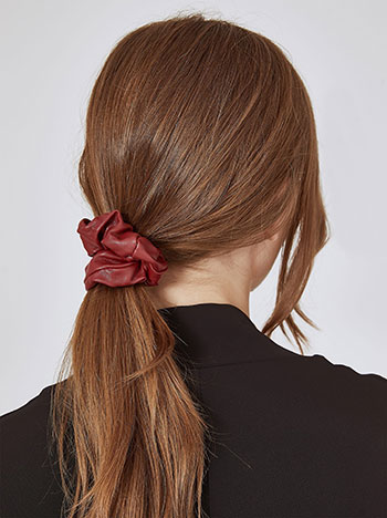 Λαστιχάκι μαλλιών δερματίνης WT1018.A084+3 φωτογραφία