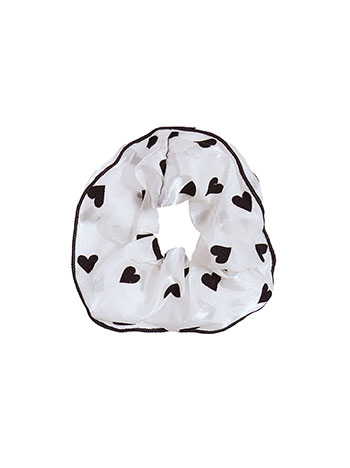 Λαστιχάκι μαλλιών ημιδιάφανο με καρδιές WT1018.A132+1 φωτογραφία