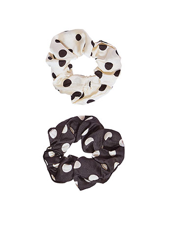 Σετ με 2 λαστιχάκια μαλλιών πουά WT1018.A188+1 φωτογραφία