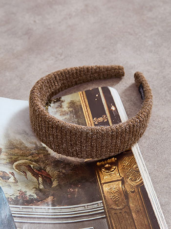 Στέκα μαλλιών με μάλλινη όψη WT1018.A203+2