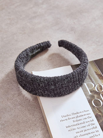 Στέκα μαλλιών με μάλλινη όψη WT1018.A203+1