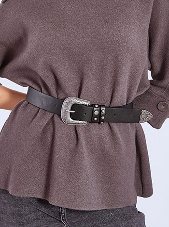 Celestino Ζώνη με ανάγλυφη αγκράφα WT1018.A281+2