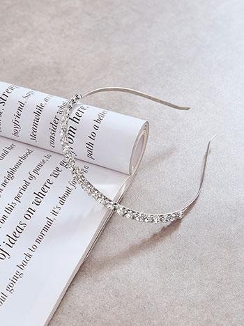 Στέκα μαλλιών με πέτρες strass WT1018.A328+1