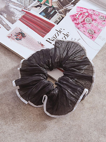 Celestino Λαστιχάκι μαλλιών πλισέ WT1018.A350+1